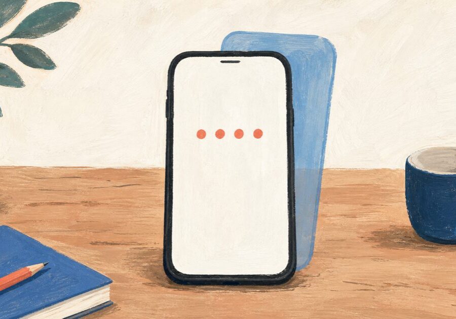 Illustration showing a phone receiving a login code, representing different two-factor authentication methods.
